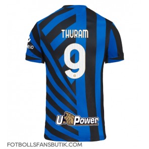 Inter Milan Marcus Thuram #9 Replika Hemmatröja 2024-25 Kortärmad